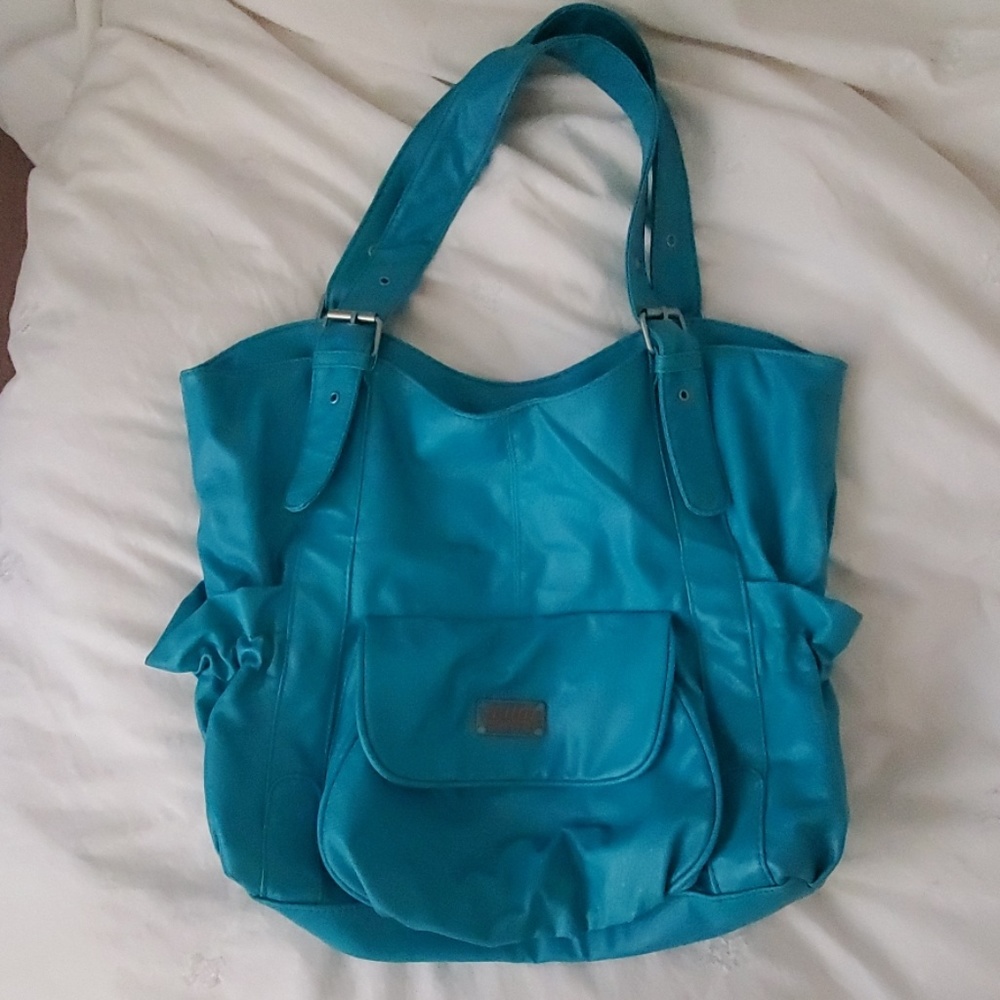 Billabong teal tote bag